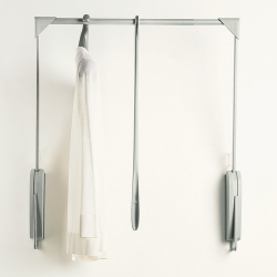 Penderie Murale Reglable 620 - 830 Mm - Ref. PEN6283NO